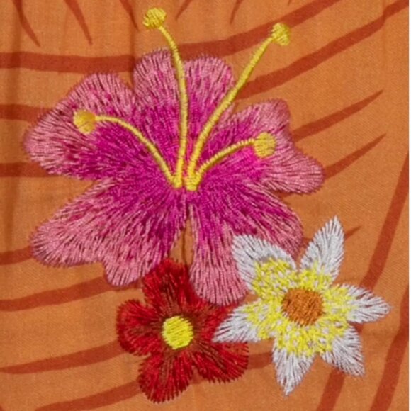 Disney The Dress Shop - Enchanted Tiki Room Midi Dress - Orange - Picture 6 of 8